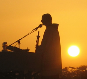 Prière, messe du soir à Medjugorje